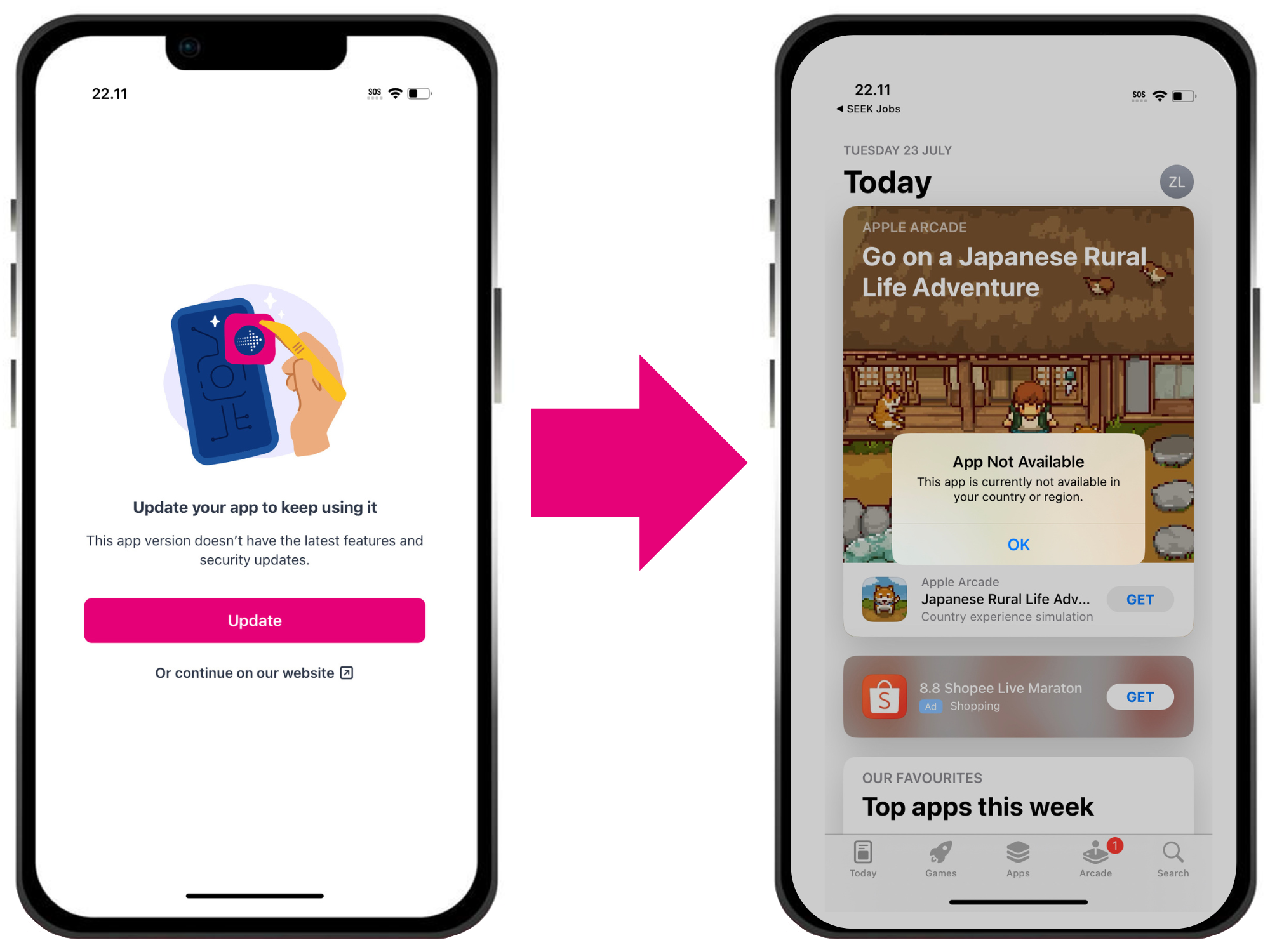 Jobsdb App availability for Apple (iOS) users - JobsDB