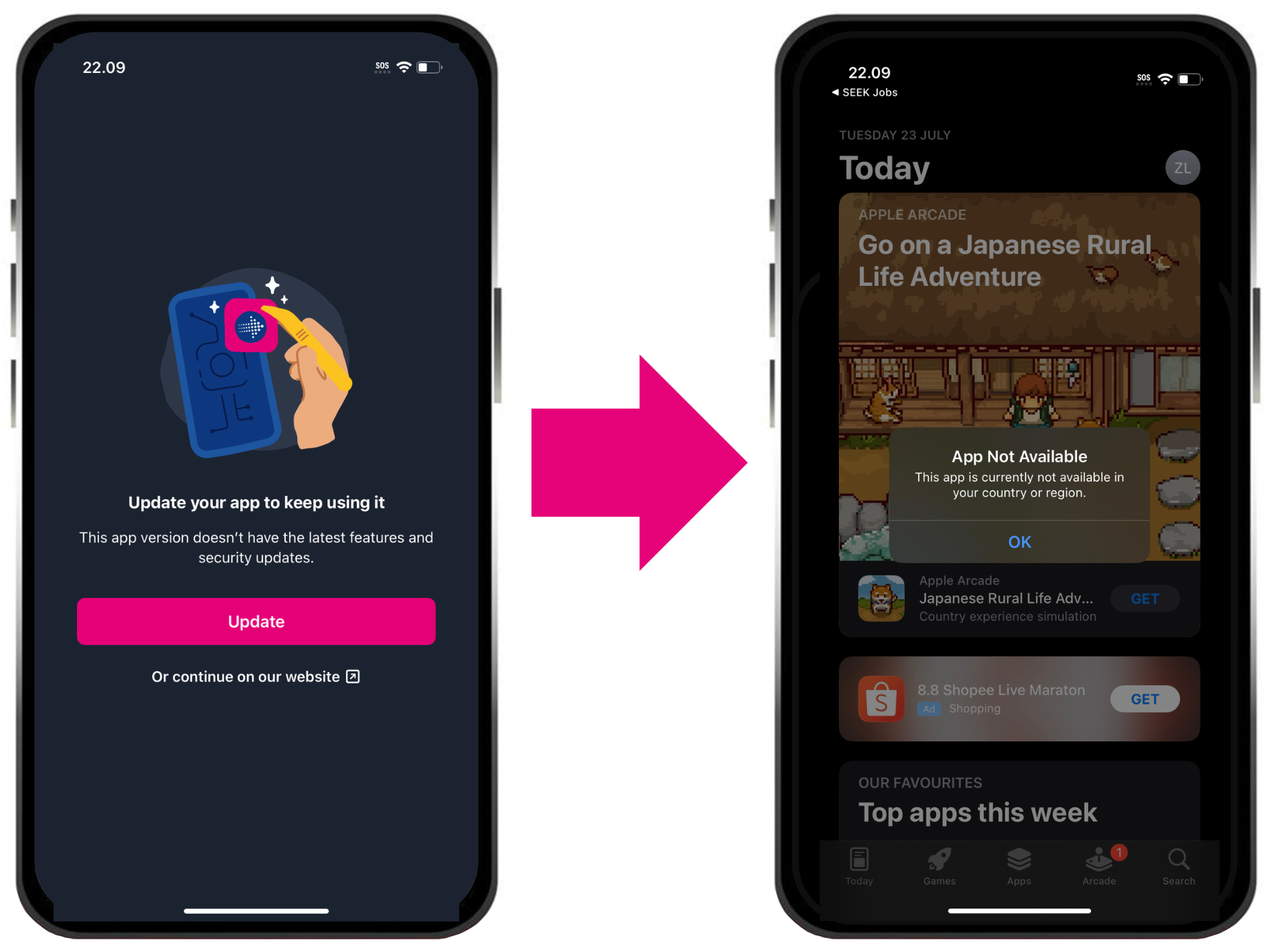 Jobsdb App availability for Apple (iOS) users - JobsDB